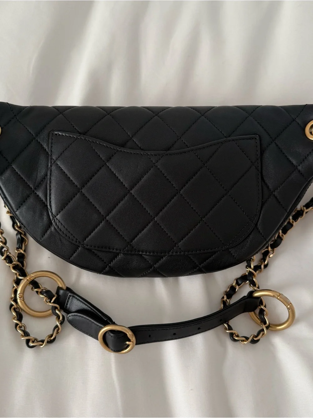 100% AUTHENTIC CHANEL ALL ABOUT CHAINS WAIST BAG!